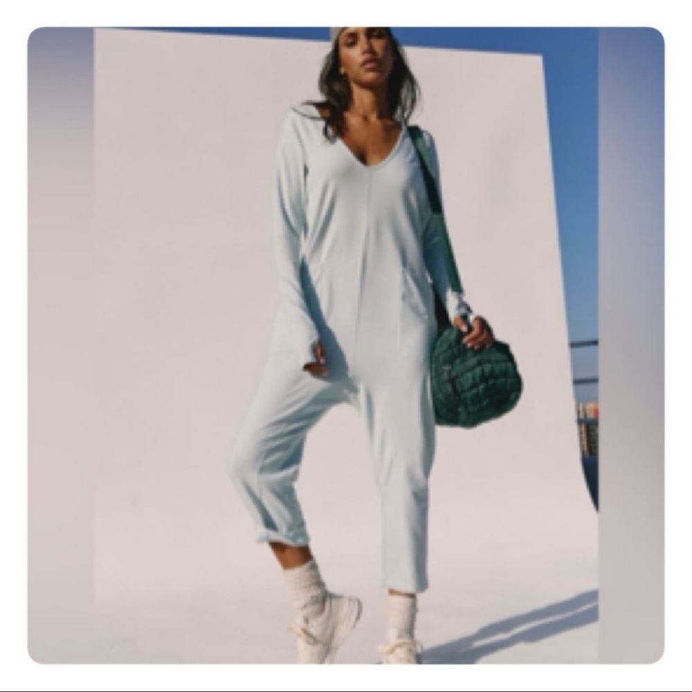 Free People HOT SHOT LONG SLEEVE ONESIE SIZE MEDIUM - Picture 5 of 12